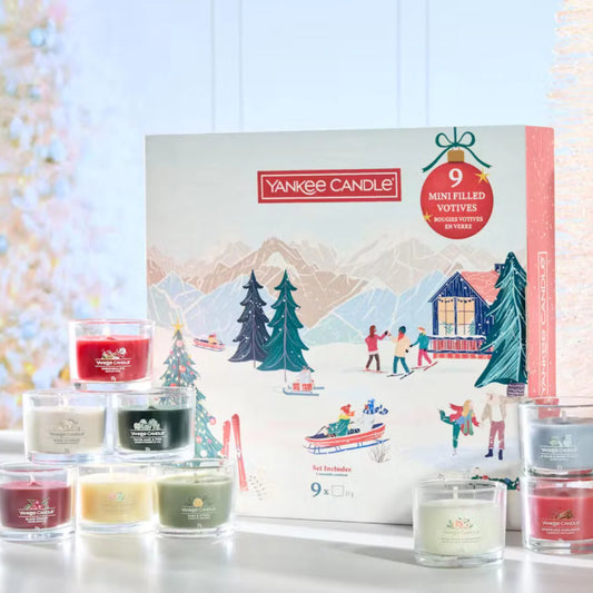 Yankee Candle - Apres Ski Collection 9 Filled Votive Book Gift Set