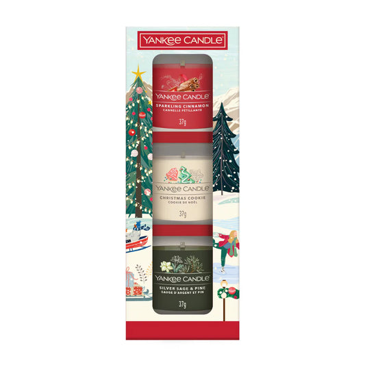 Yankee Candle - Apres Ski Collection 3 Filled Votive Christmas Classics Set