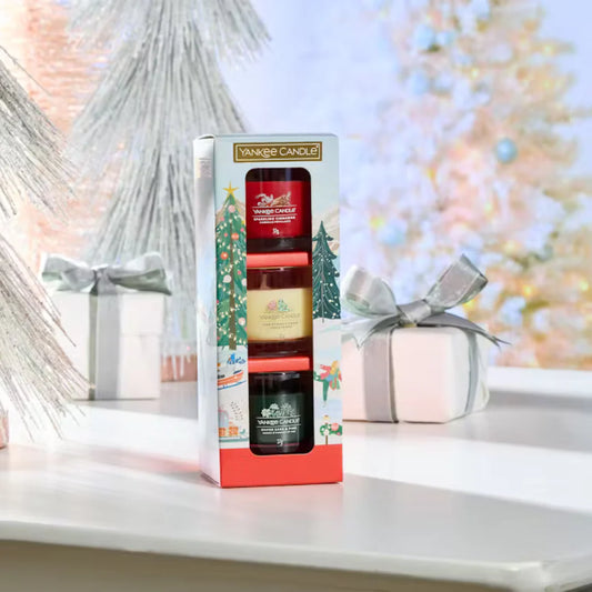 Yankee Candle - Apres Ski Collection 3 Filled Votive Christmas Classics Set