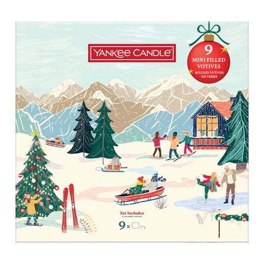 Yankee Candle - Apres Ski Collection 9 Filled Votive Book Gift Set