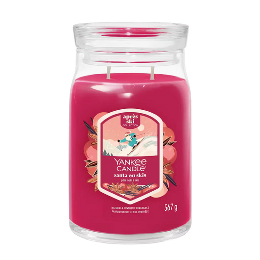 Yankee Candle - Santa on Skis Signature Large Jar